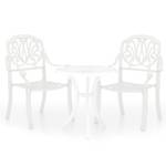 Bistro-Set-k73 ( 3-tlg ) Weiß