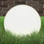 Lampe sous forme de boule Blanc - Matière plastique - 50 x 50 x 50 cm