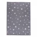 Tapis enfant STAREAM 120x170 argent Argenté - Matière plastique - 120 x 11 x 170 cm