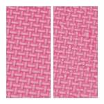 Tapis puzzle fleurs Rose clair - Rose foncé