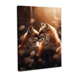 Leinwandbild Fox Romantic 30 x 45 cm