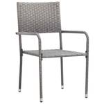 Garten-Lounge-Set (7-teilig) 3006316 Braun - Grau