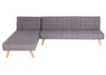 Ecksofa K38 Hellgrau