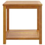 Table d'appoint Marron - Bois massif - Bois/Imitation - 45 x 45 x 45 cm