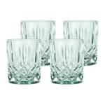 Whiskybecher Noblesse Fresh 4er Set Grün - Weiß