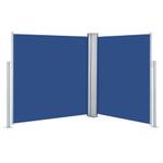 Seitenmarkise 3016426-5 Blau - Metall - Textil - 600 x 140 x 1 cm