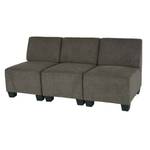 Modular 3-Sitzer Sofa Couch Lyon Braun