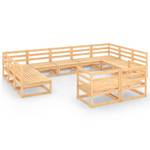 Salon de jardin (lot de 11) 3009765-1 Bois