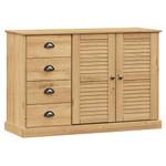 Sideboard DE6376 Braun - Holzwerkstoff - 113 x 75 x 40 cm