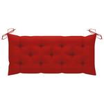 Banc de jardin 3007516 Rouge