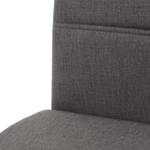 Esszimmerstuhl G55 (6er-Set) Braun - Grau - Textil - 68 x 97 x 64 cm