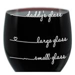 XL HW Daddys Glass Gravur-Weinglas