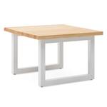 Table Basse iCub Strong 60x60 x53 Blanc Blanc - Bois massif - Bois/Imitation - 60 x 53 x 60 cm