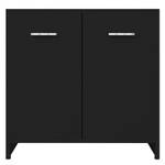 Badezimmerschrank (4er Set) 3008969 Schwarz - Holzwerkstoff - Massivholz - 60 x 184 x 60 cm