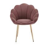 Fauteuil coquillage CORAIL Rose foncé