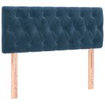 Boxspringbett 3017290-22 Dunkelblau - Breite: 120 cm