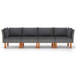 Gartensofa 3009634-13 Grau