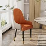 Chaise à accoudoirs Lux (lot de 2) Orange