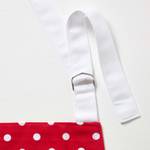 Küchenschürze Polka Dots Rot - Textil - 80 x 1 x 85 cm