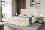 Boxspringbett NOEL-Z Beige - Breite: 140 cm - H4