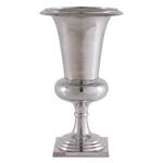 Vase GOAL Silber - Metall - 40 x 75 x 40 cm