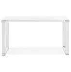 Bureau XLINE 74 x 74 x 140 cm - Blanc