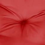 Coussin de banc de jardin Rouge - Profondeur : 150 cm