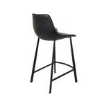 Lot de 2 tabourets de bar Franky Noir