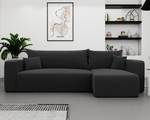 Ecksofa Piano Schwarz