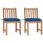 Chaise de jardin (lot de 2) 3007529-1 Bleu