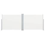 Auvent latéral 3000267-2 Blanc - Textile - 1000 x 140 x 1 cm