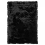 Tapis shaggy SG FIN Noir - 200 x 290 cm