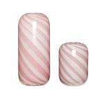 Vasen Candy(2er Set) Pink - Glas - 13 x 18 x 13 cm
