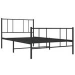 Bettgestell 3028911-3 Schwarz - 80 x 196 cm