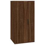 TV-Schrank 3er Set D213 Eiche Schwarzbraun Dekor