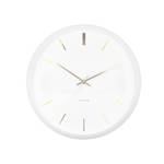 Horloge murale Globe D40cm Fer - Blanc