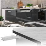 Küchenarbeitsplatte R-Line Marmor Weiß Dekor - Breite: 240 cm