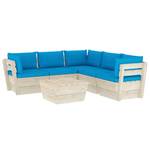 Mobilier de jardin (lot de 6) 3016490-13 Bleu - Bleu clair