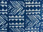 Couverture SHIVPURI Bleu - Fibres naturelles - 130 x 1 x 180 cm