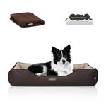 Lit orthopédique pour chien WUFFI Beige - Marron - 75 x 25 x 110 cm