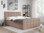 Boxspringbett Milano 2 Hellrosa - Breite: 145 cm