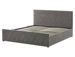 Doppelbett ROCHEFORT Grau - Breite: 170 cm