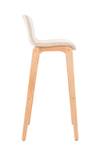 Tabouret de bar Hover Blanc crème