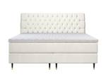 Boxspringbett Enchanted Ecru - Breite: 160 cm