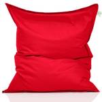 Pouf géant "Square" XXL - coton Rouge