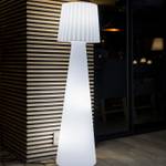 Lampadaire ext filaire LADY W150 Blanc - Matière plastique - 38 x 150 x 38 cm