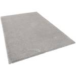 Hochflor Teppich Harmony Grau - 100 x 100 cm