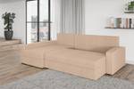 Ecksofa RAVENA-L Beige - Taupe