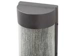 Lampe murale LED PHEPPIE Noir - Verre - 10 x 35 x 11 cm