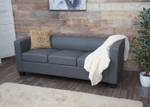 3er Sofa Lille Grau